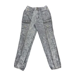 Vintage 90s Roglins‎ black denim stonewashed jeans 28x28
